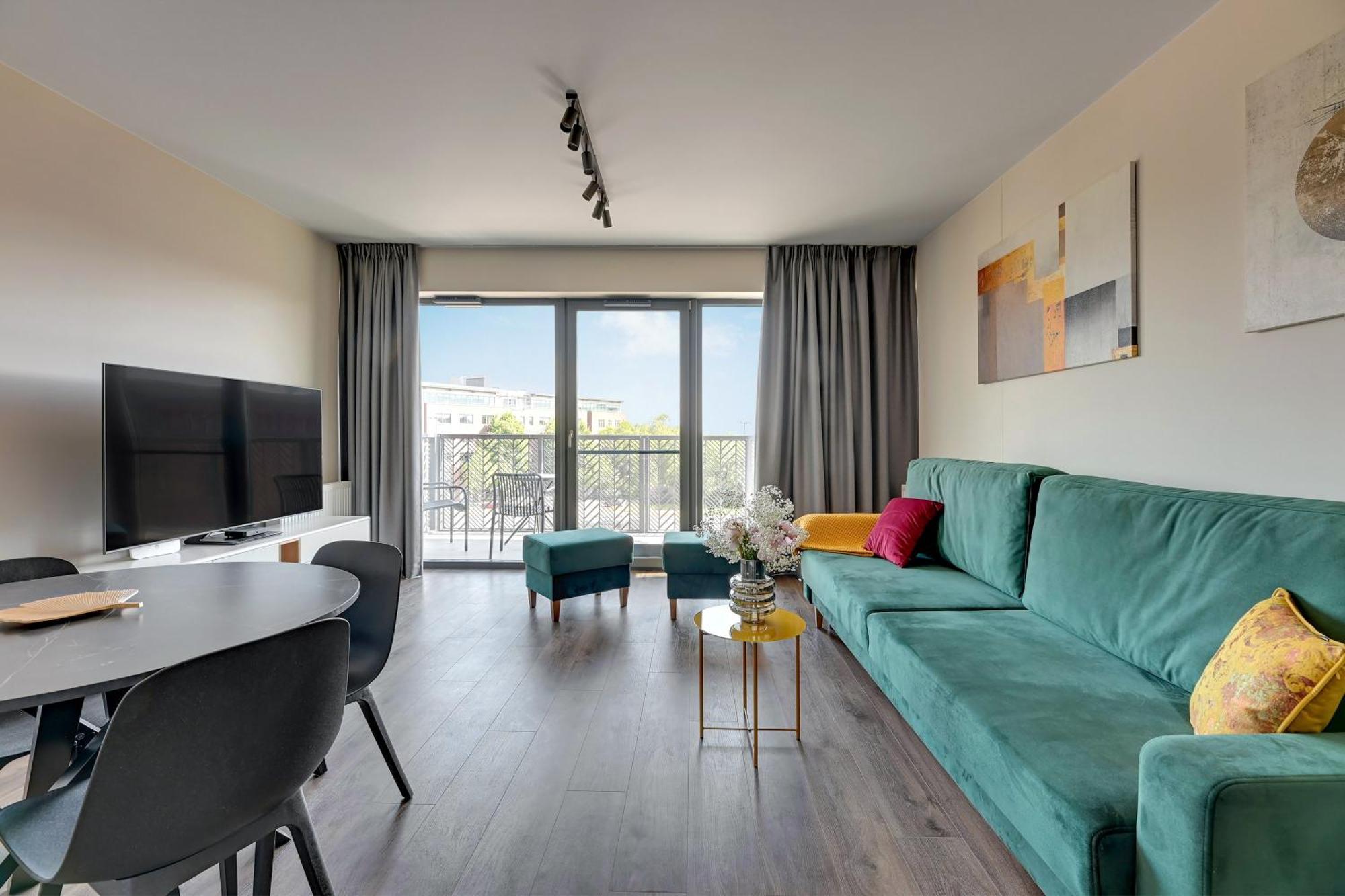 Scala City Center Apartments With Parking By Lion Apartments Gdansk Exterior photo