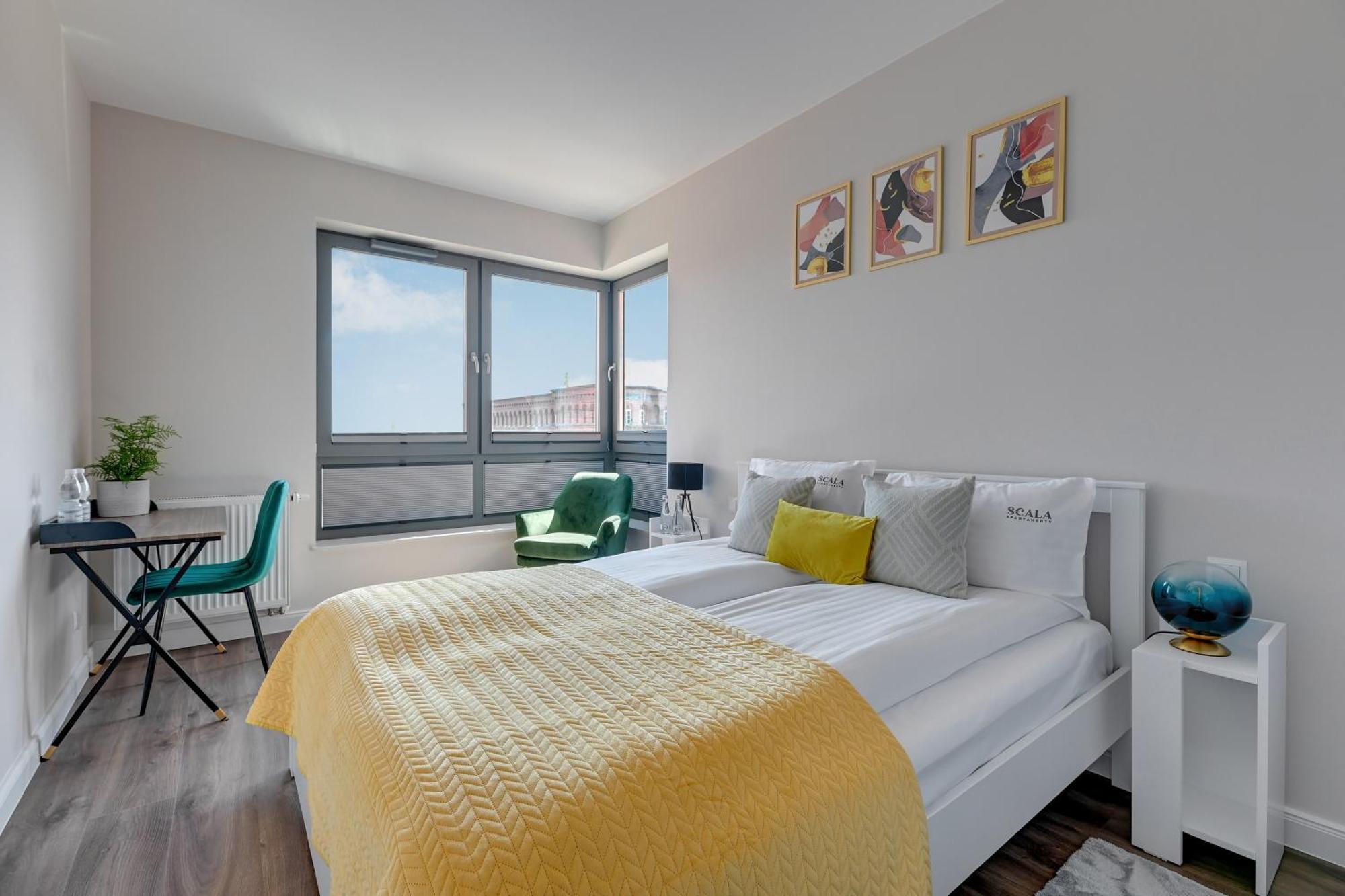Scala City Center Apartments With Parking By Lion Apartments Gdansk Exterior photo