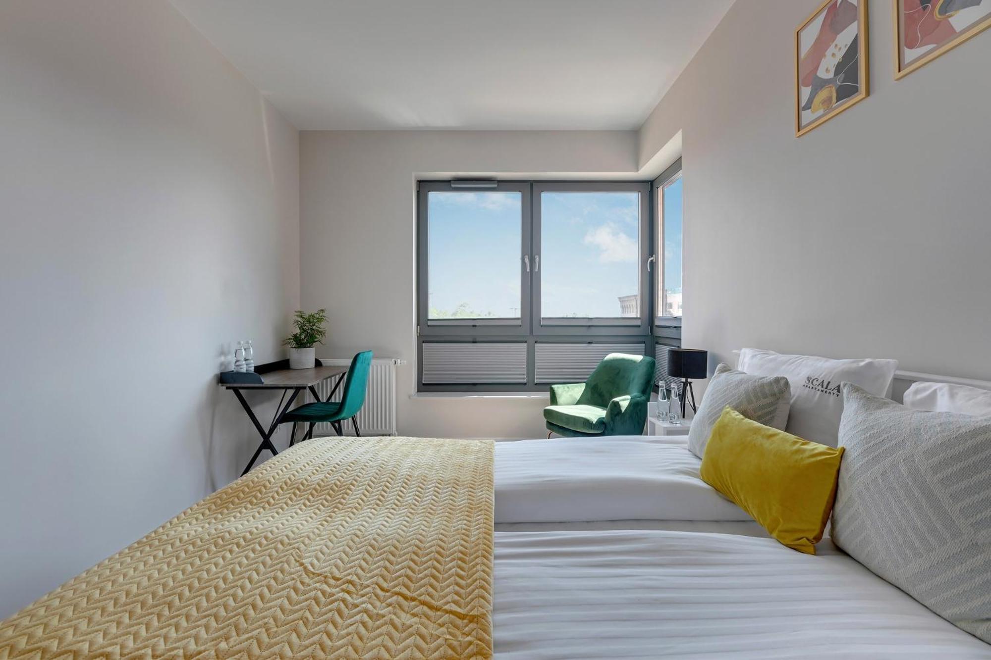 Scala City Center Apartments With Parking By Lion Apartments Gdansk Exterior photo