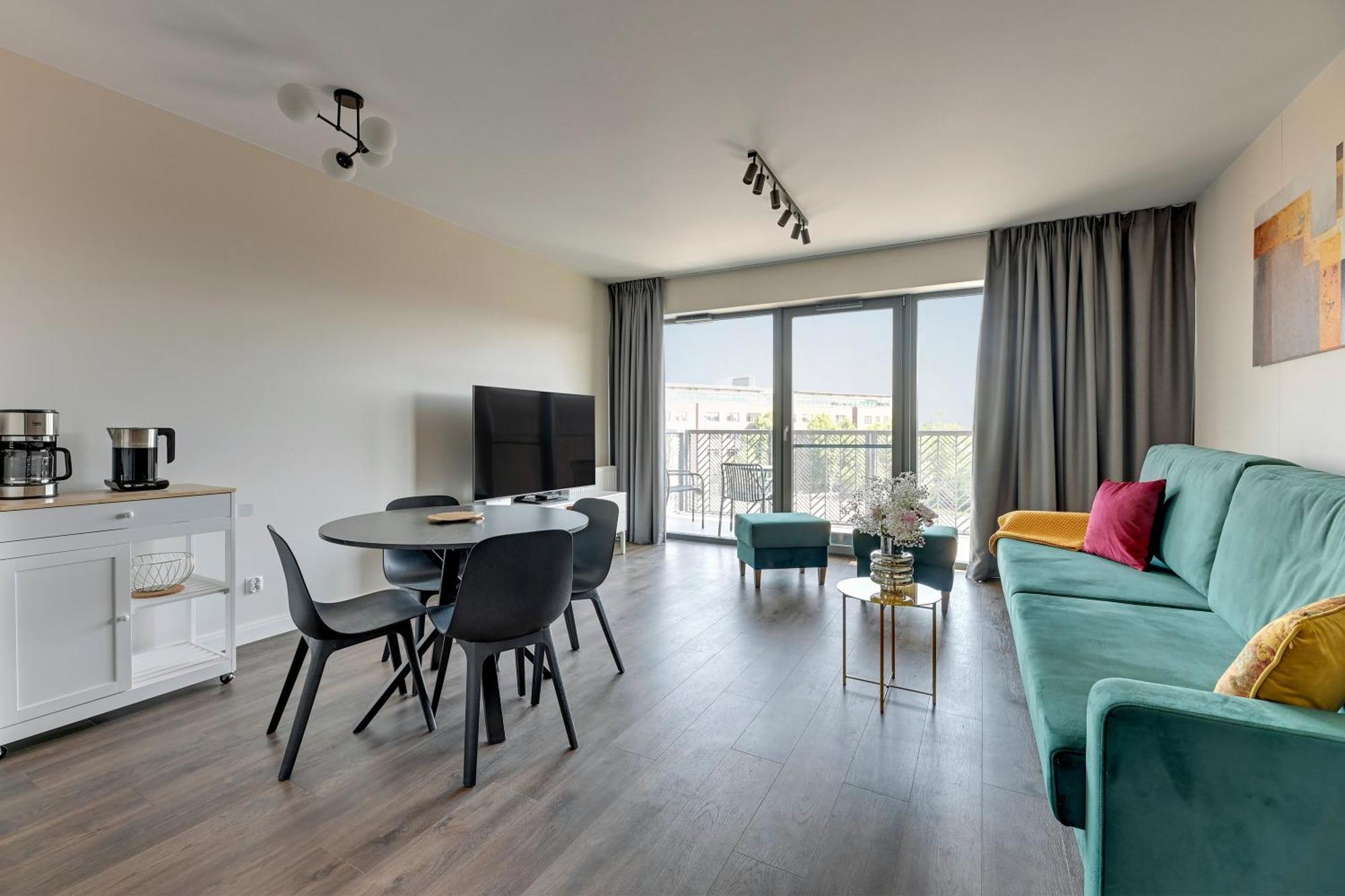 Scala City Center Apartments With Parking By Lion Apartments Gdansk Exterior photo