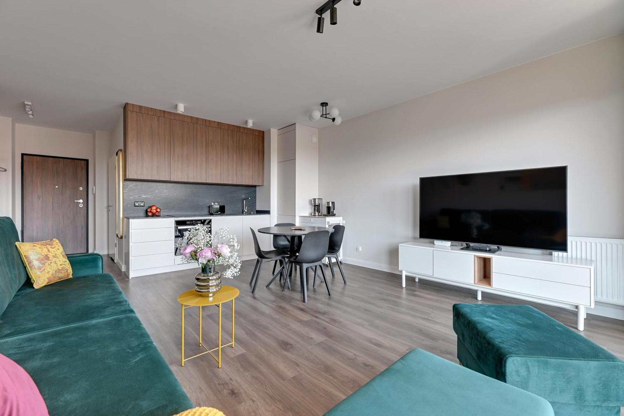 Scala City Center Apartments With Parking By Lion Apartments Gdansk Exterior photo