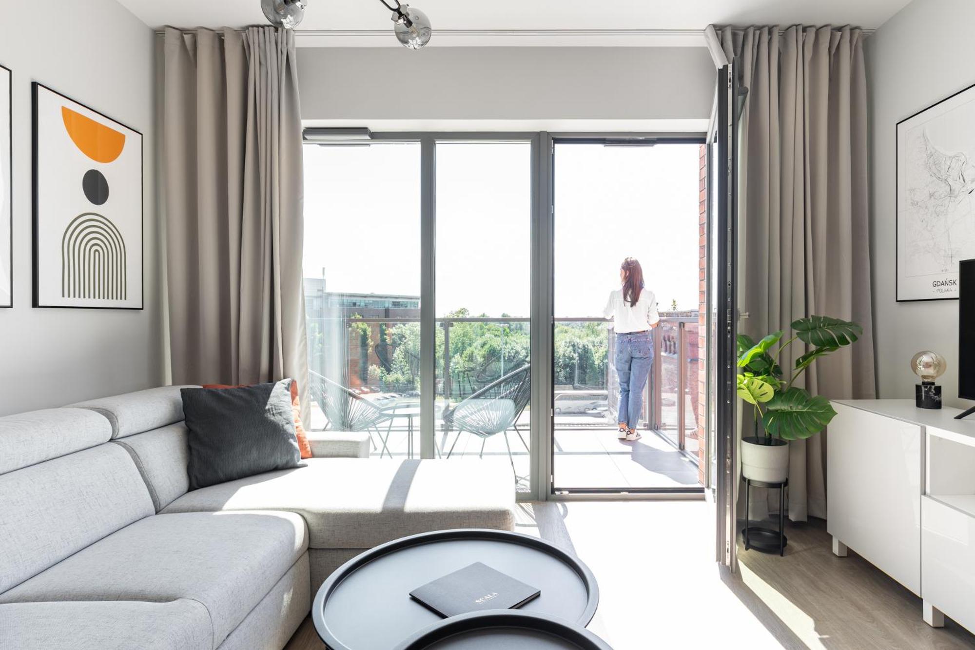 Scala City Center Apartments With Parking By Lion Apartments Gdansk Exterior photo