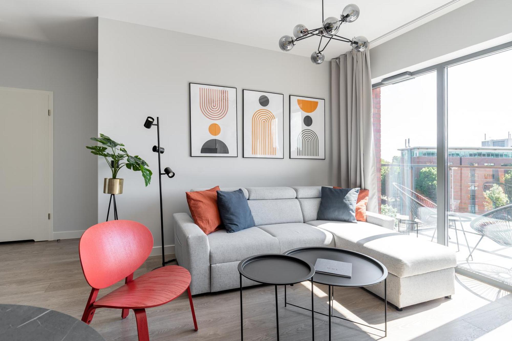 Scala City Center Apartments With Parking By Lion Apartments Gdansk Exterior photo