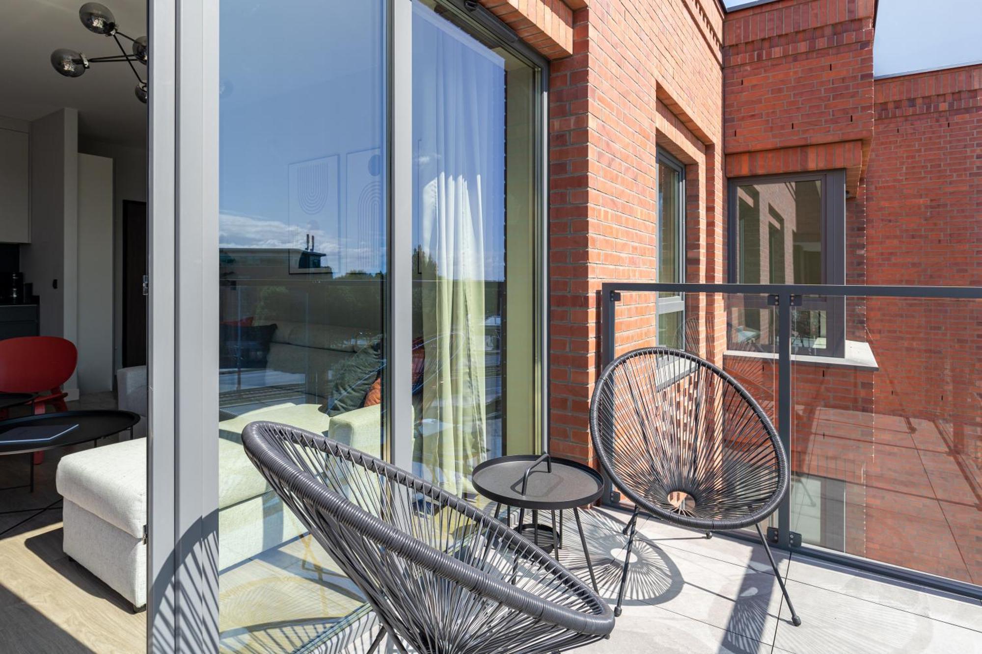 Scala City Center Apartments With Parking By Lion Apartments Gdansk Exterior photo