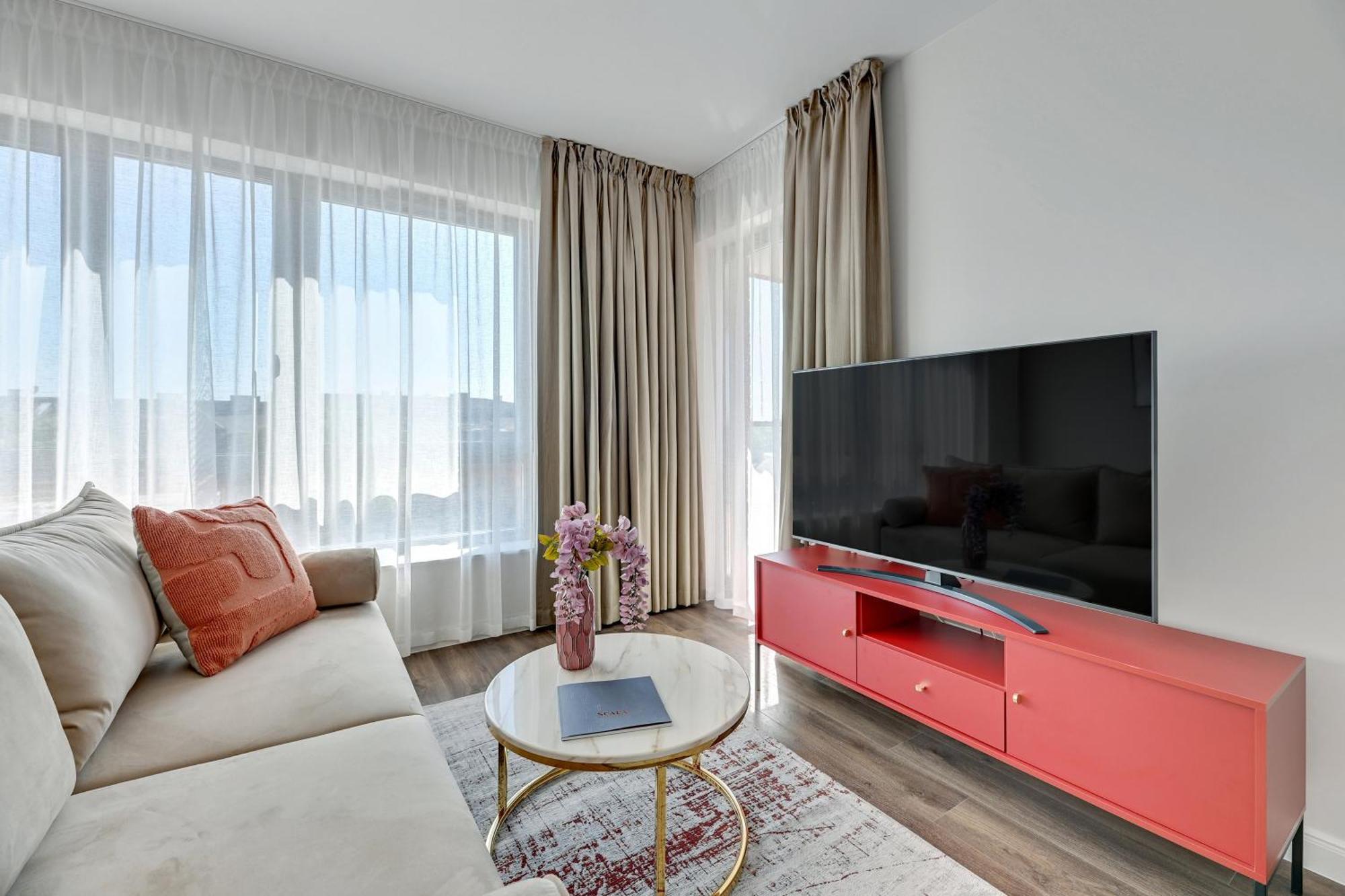 Scala City Center Apartments With Parking By Lion Apartments Gdansk Exterior photo