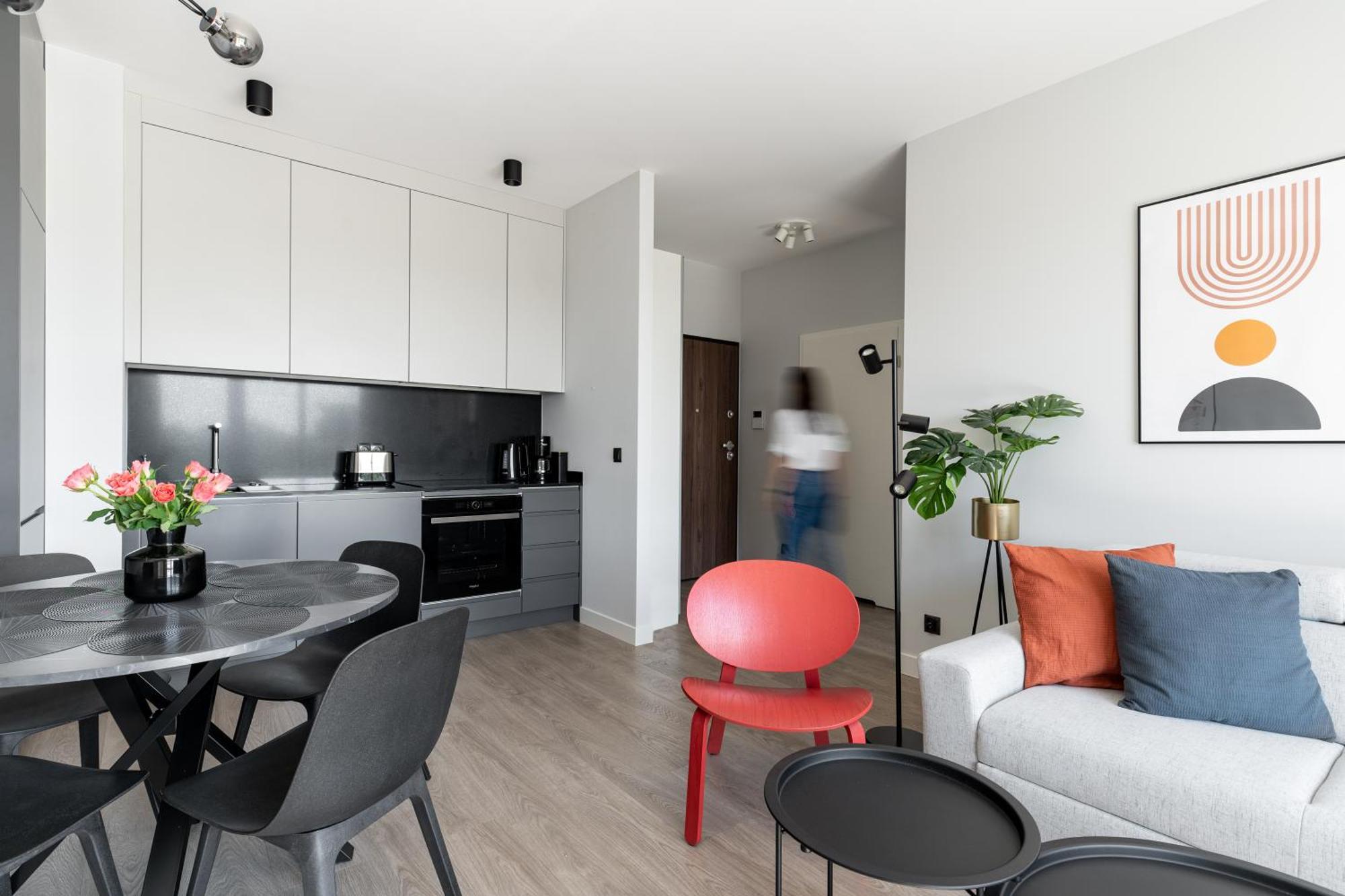 Scala City Center Apartments With Parking By Lion Apartments Gdansk Exterior photo