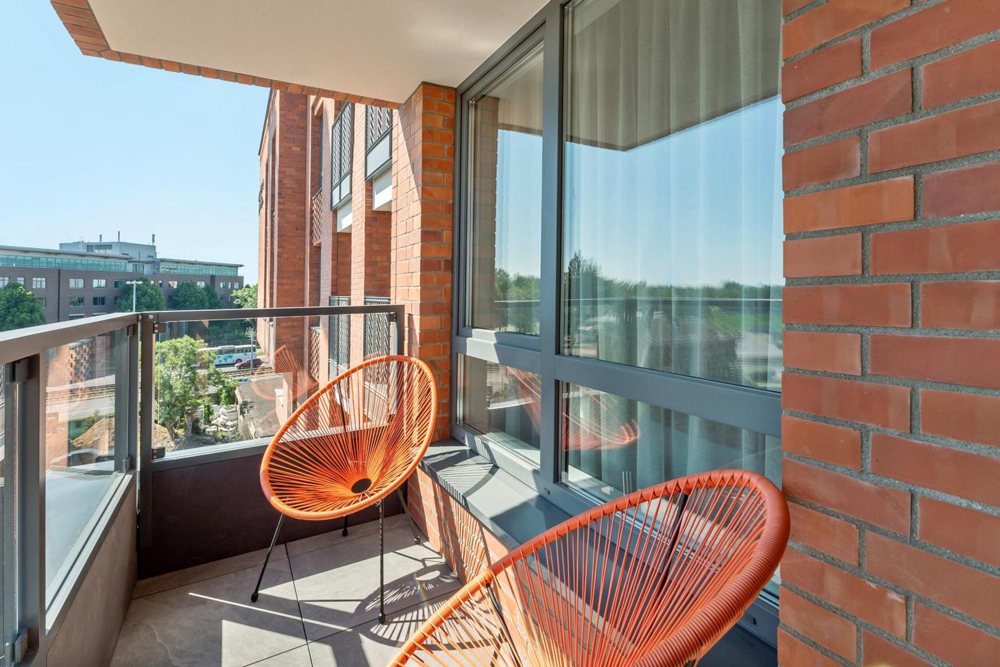 Scala City Center Apartments With Parking By Lion Apartments Gdansk Exterior photo